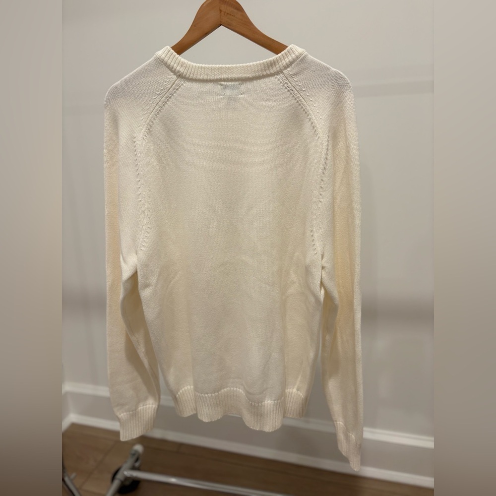 J. Crew Cream Knit Sweater - Picture 2 of 2